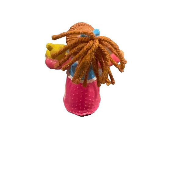 Vintage Cabbage Patch Kids CPK Doll Mini Figures Figurines 1992 Girl Christmas - Picture 10 of 12
